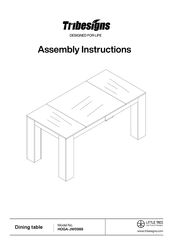 Tribesigns LITTLE TREE HOGA-JW0988 Assembly Instructions Manual