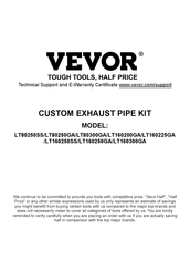 VEVOR LT160200GA Manual