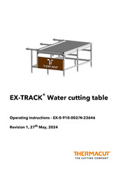 THERMACUT EX-TRACK EX-0-716-002 Operating Instructions Manual