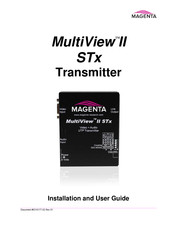 Magenta MultiView II STx Installation And User Manual