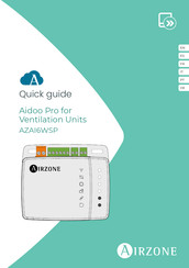 Airzone Aidoo Pro Quick Manual