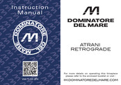 DOMINATORE DEL MARE ATRANI RETROGRADE Instruction Manual