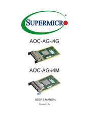 Supermicro AOC-AG-i4G User Manual