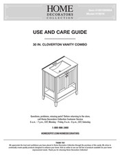 Home Decorators Collection 1001000904 Use And Care Manual