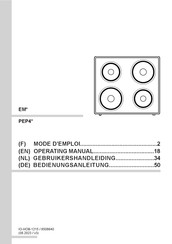 Amica PEP4 Series Operating Manual