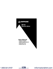 Amprobe MT-10 User Manual