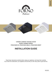 Forno FRHUC5255-30WHT Installation Manual