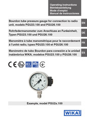 WIKA PGU23.100 Operating Instructions Manual
