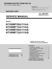 Mitsubishi Electric TRANE NTXWMT12A111AA Service Manual