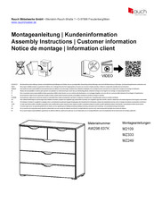 Rauch M2109 Assembly Instructions Manual