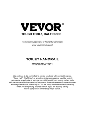 VEVOR FBL210211 Manual