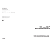Warn AXON 45-S Operator's Manual