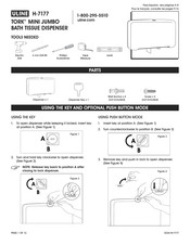 U-Line TORK H-7177BL Assembly Instructions Manual