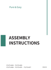 YitaHome FTLFTS-6077 Assembly Instructions Manual