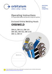 Orbitalum OW 115S Operating Instructions Manual