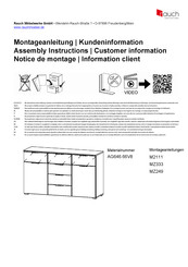 Rauch Skyla M2111 Assembly Instructions Manual