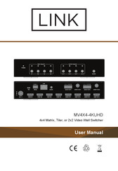 Link MV4X4-4KUHD User Manual