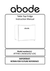 Abode ATTF0E1 Instruction Manual