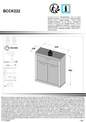 Forte BCCK222 Assembling Instruction