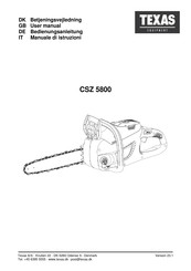 Texas Equipment CSZ 5800 User Manual
