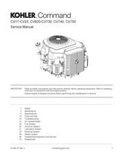 Kohler Command CV680 Service Manual