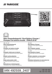 Parkside 492559 2407 Translation Of The Original Instructions