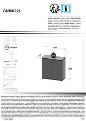 Forte GANYMEDE GNMK221 Assembling Instruction