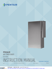 Pentair Proair CR43 Instruction Manual