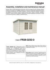 Lemeks Palmako FR28-3232-3 Assembly, Installation And Maintenance Manual