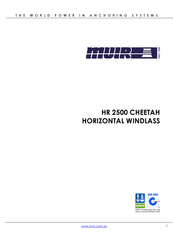 Muir HR 2500 CHEETAH Manual