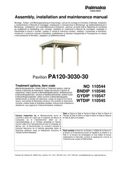 Lemeks 111570-PAL Assembly, Installation And Maintenance Manual