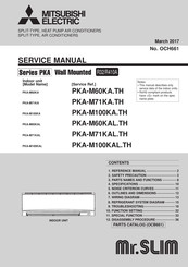 Mitsubishi Electric Mr.SLIM PKA-M71-KA Service Manual
