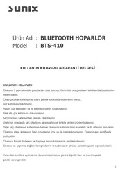 Sunix BTS-410 Operating Instructions Manual