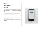 Pantech PG-3700 User Manual