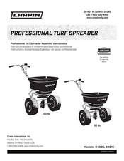 Chapin 8400C Assembly Instructions Manual