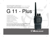 Midland G 11-Plus Instruction Manual