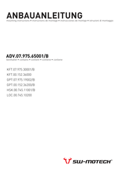 SW-Motech GPT.07.975.19002/B Mounting Instructions