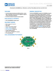 Analog Devices EVAL-ADAQ8088 User Manual