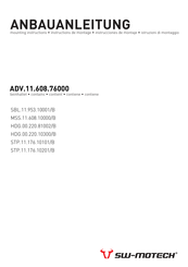SW-Motech STP.11.176.10101/B Mounting Instructions