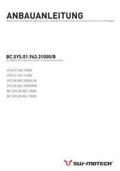 SW-Motech BC.SYS.01.963.31000/B Mounting Instructions