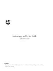 HP E24i G4 Maintenance And Service Manual