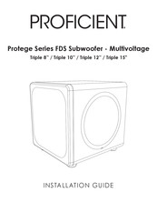 Proficient Protege FDS-15 Installation Manual