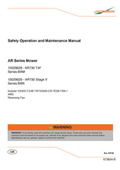 Jacobsen AR730 T4F Safety, Operation And Maintenance Manual