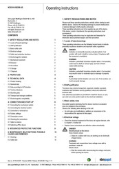 ebm-papst K3G310-RO38-A2 Operating Instructions Manual