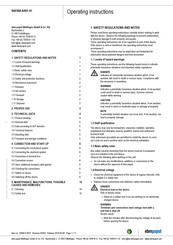 ebm-papst S6E560-AK01-01 Operating Instructions Manual