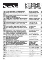 Makita CV102DA12XLNL1 Instruction Manual