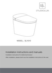 STUDIOLUX SLi1010 Installation Instructions And Manual