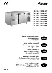 Bartscher 110.702MA Instruction Manual