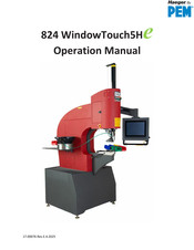 PEM Haeger 824 WindowTouch5He Operation Manual