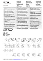 Eaton RMQ-Titan M22-CKC Series Instruction Leaflet